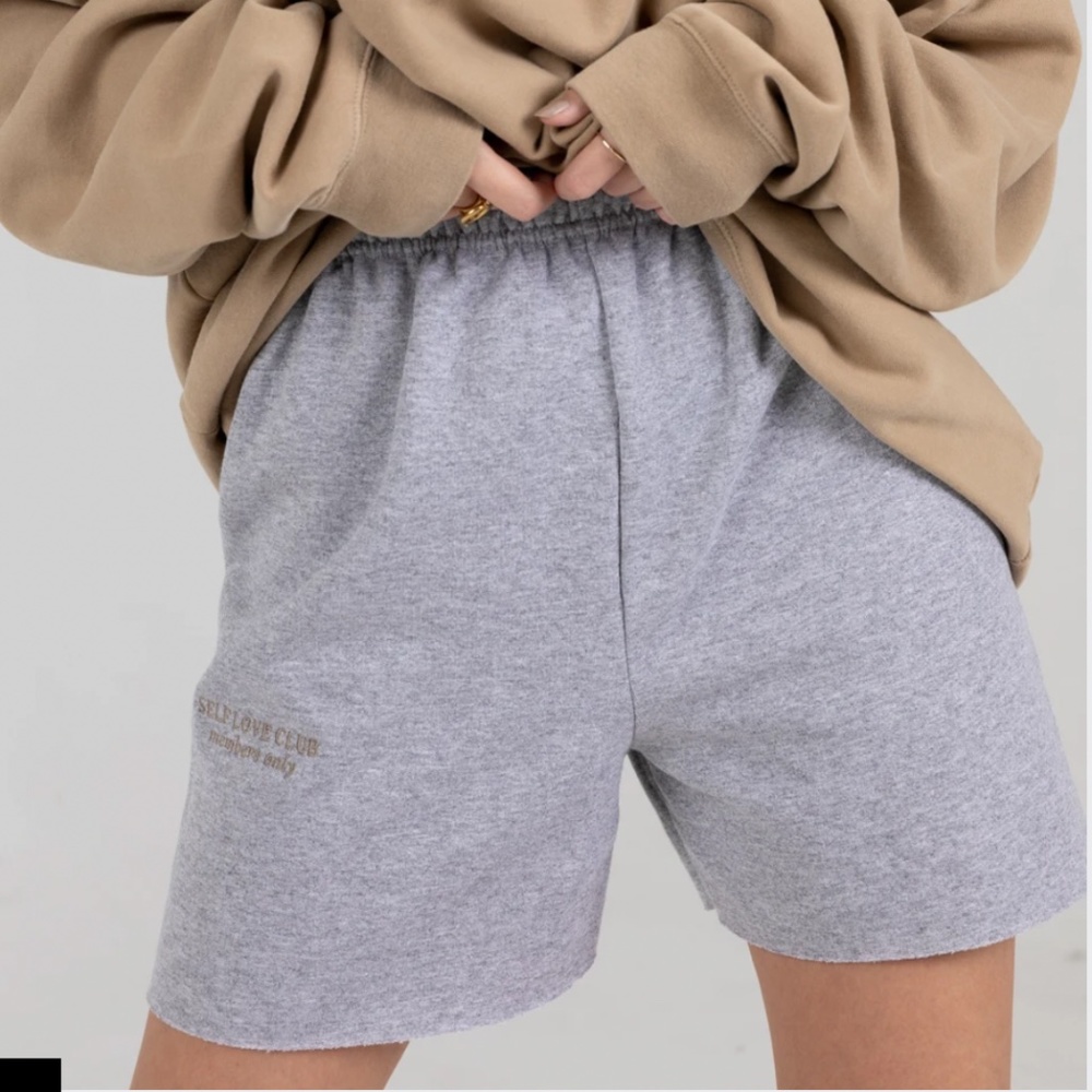 Mayfair Group Grey Self Love Club Shorts